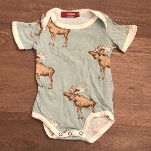 Milkbarn moose onesie